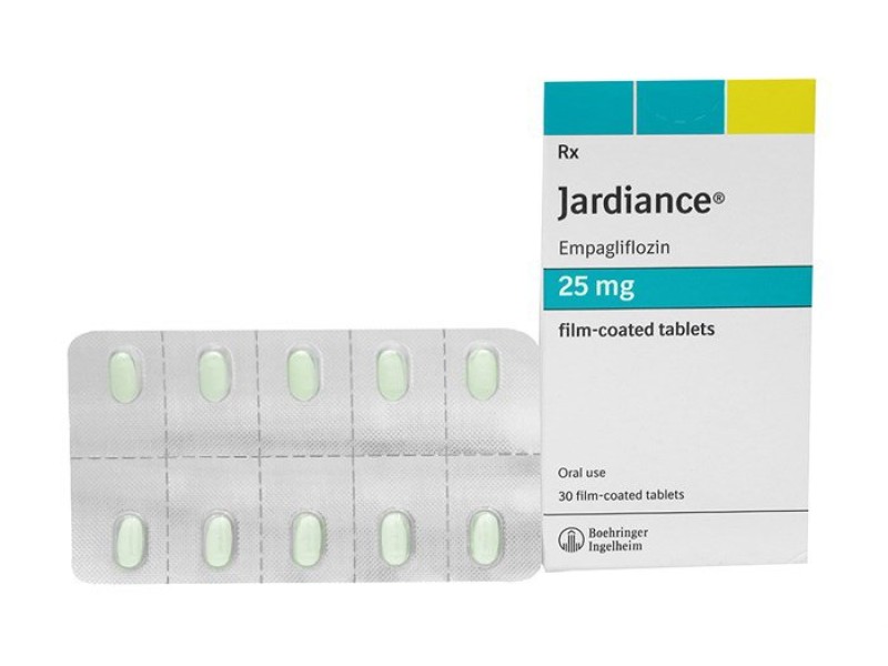 Thuốc trị bệnh tiểu đường Jardiance 25mg (3 vỉ x 10 viên/hộp)